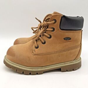 Lugz Drifter Boys size 12 Boots BDR16K-7401 Lace Up High Top Hiking Chore Shoes